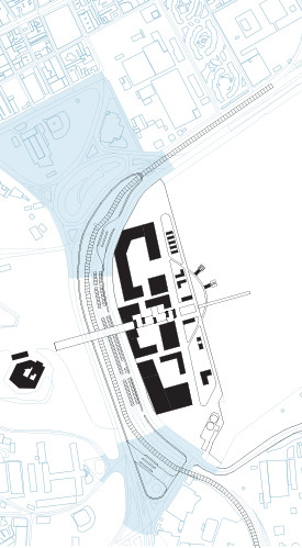 Masterplan für das Grundstück